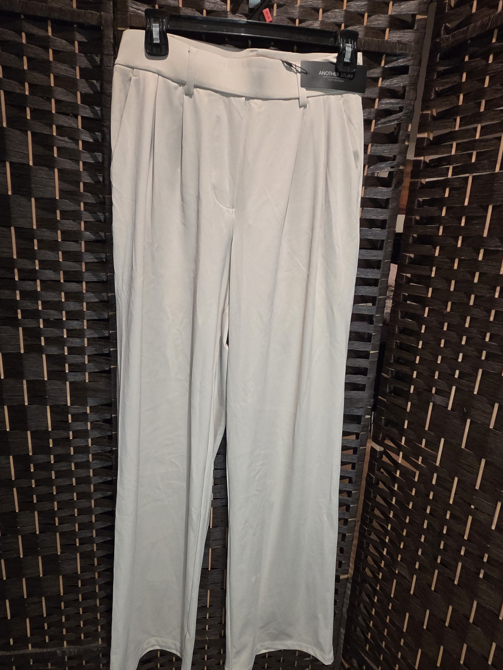 BNWT Off-White Tailored Wide-Leg Trousers